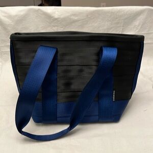 Black and Royal Blue Maggie Seatbelt Bags Great condition